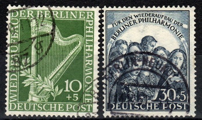 Germany #9NB4-5 F-VF Used CV $40.00  (X7000)