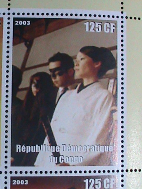 ​CONGO STAMP:2003- KILL BILL- JAPANESE MOVIE MNH SHEET