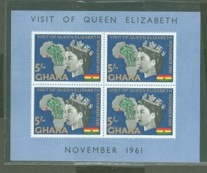 Ghana #109a  Souvenir Sheet