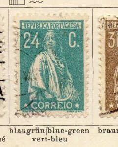 Portugal 1920-21 Early Issue Fine Used 24c. NW-178064