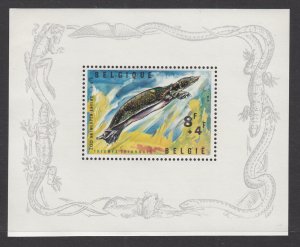 Belgium B783 Turtles Souvenir Sheet MNH VF