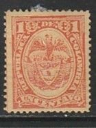 1892 Columbia - Sc 148 - MH VF - 1 single - Coat of Arms