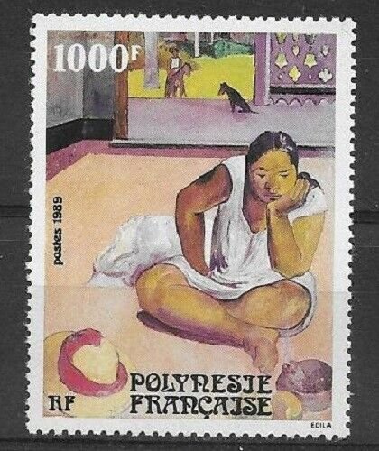 1989   FRENCH POLYNESIA  -  SG.576  -  PAUL GAUGIN .  ARTIST  - UNMOUNTED MNT