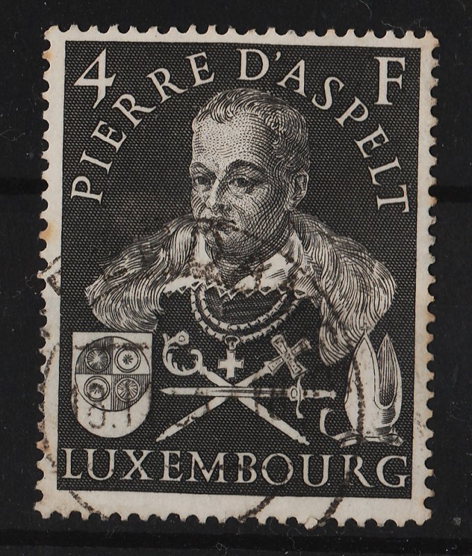 Luxembourg 1953 Pierre d’Aspelt , Archbishop of Mainz (1/1) USED