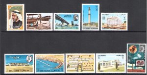 1970 Dubai, SG n. 362/71 - Real and Views - MNH**