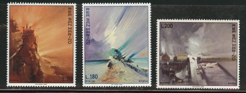 San Marino Scott 710-712 MNH** 1969 ART Viola paintng set