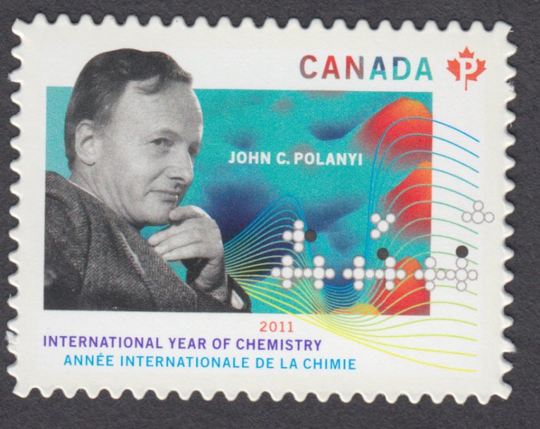 Canada - #2489i International Year of Chemistry, Die Cut Stamp - MNH