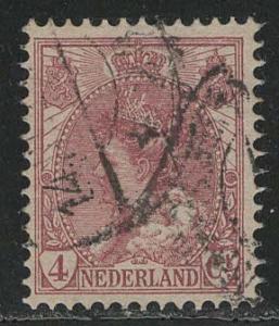 Netherlands Scott # 63, used