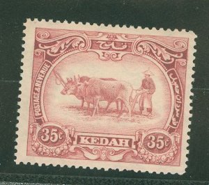 Kedah #39 Unused Single