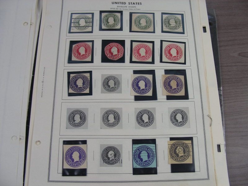 US, accumulation of Stamps & others hinged/mounted on remainder pages, others