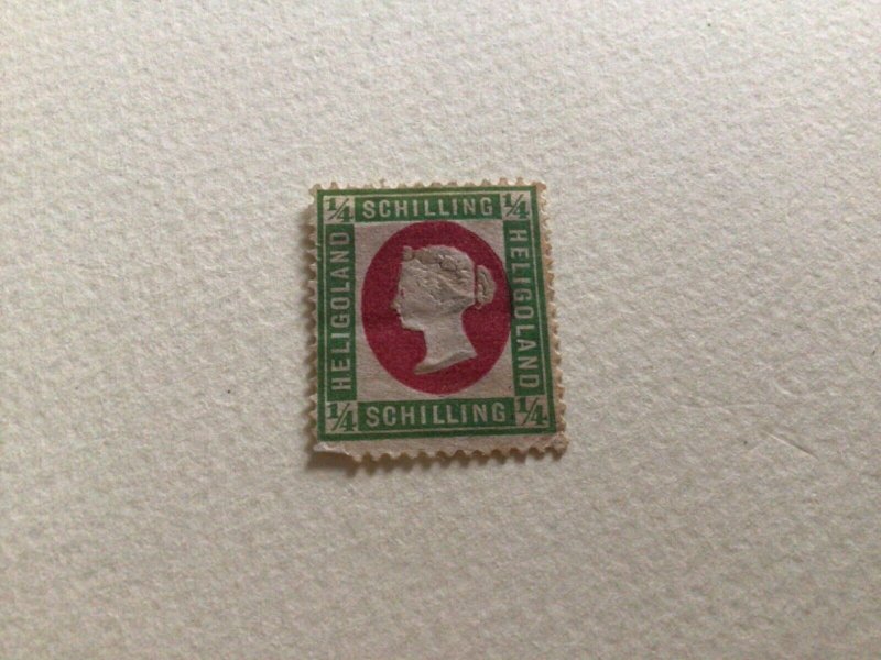 Heligoland  1869 - 1875 unused no gum stamp A19147