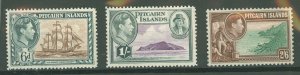 Pitcairn Islands #6-8 Unused Single