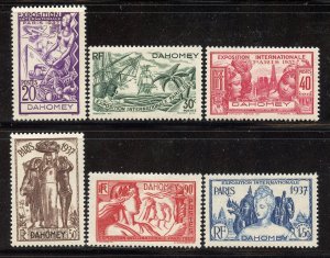 Dahomey # 101-6, Mint Hinge Remain.