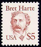 2196 $5 Bret Harte Mint NH VF 