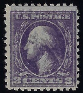 Scott #530a - F/VF-OG-LH - Dramatic double impression