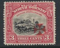 North Borneo  SG 191 SC# B3 MH  perf  14  OPT   see scan & details