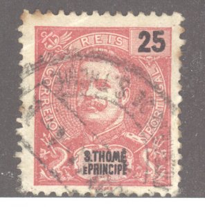 St. Thomas & Prince, Scott #46, Used