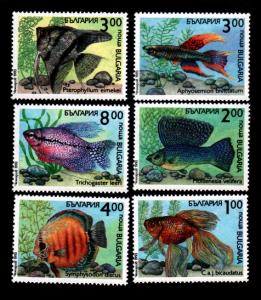 Bulgaria # 3766-3771 Mint Fish!