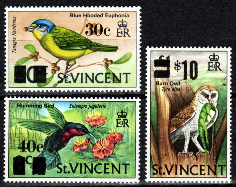 Saint Vincent  #364-6  MNH CV $9.10 (X5814)