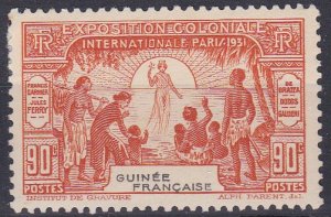 French Guinea Sc #118 Mint Hinged
