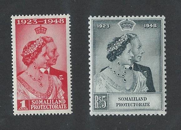 Somaliland Protectorate mvlh sc 110-111