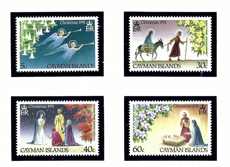 Cayman Is 632-35 MNH 1991 Christmas    (KA)