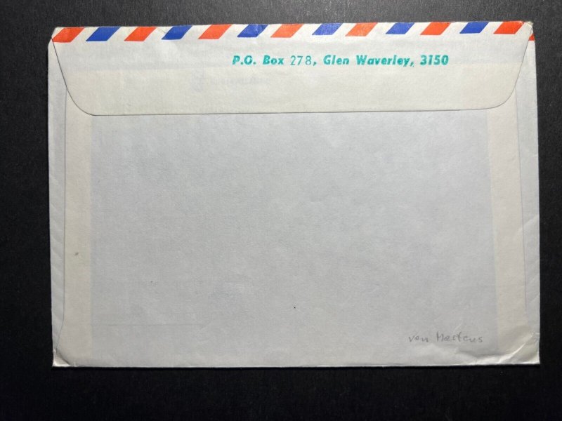 1983 Christmas Island Airmail Cover Indian Ocean to Monchengladbach W Germany