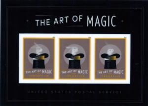 US  5306a  Art of Magic Disappearing Rabbits - Forever Souv Sht of 3 - MNH - 