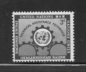 United Nations #19 MH Single