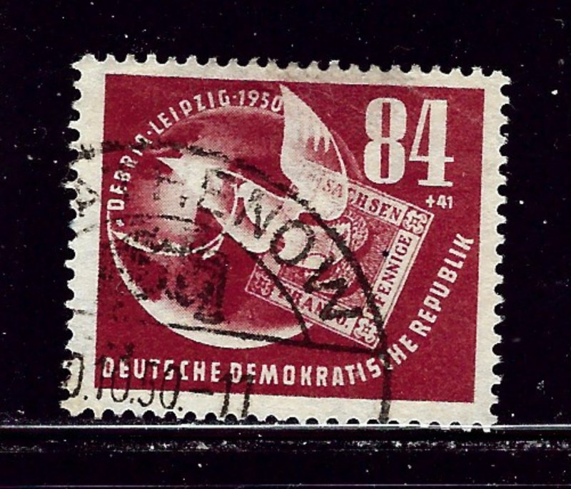 Germany (DDR) B21 Used 1950 issue  pencil markings on back