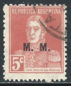 Argentina, Sc #OD264, 5c Used