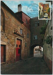 63640 - PORTUGAL - POSTAL HISTORY: MAXIMUM CARD 1973 - ARCHITECTURE-