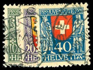 SWITZERLAND B18-20  Used (ID # 75868)