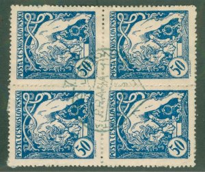 Czechoslovakia B126 BLOCK USED BIN $1.00