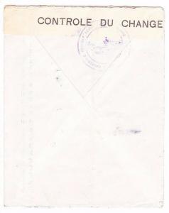 Greece 1938 Cover CORFU KEPKYPA Blue Star Line London CONTROLE DU CHANGE 