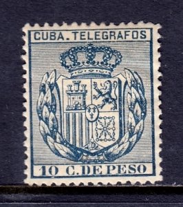 Cuba - Yvert Telegraph #79 - MH - Gum skips - YT €4.50