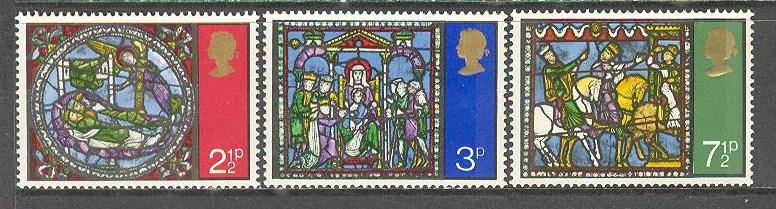 GREAT BRITAIN Sc# 661 - 663 MNH FVF Set of 3 Christmas