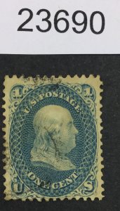 US STAMPS #63 USED LOT #23690