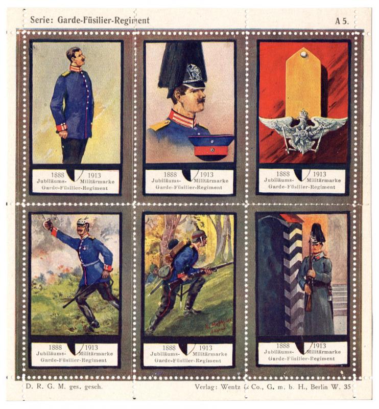 (I.B) Germany Cinderella : Army 25th Anniversary (Fusilier Guards)