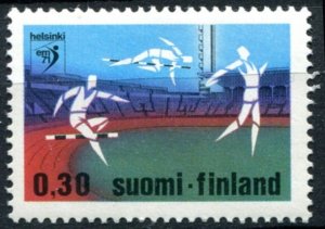 Finland Sc#507 MNH, 30p multi, European Championships Light Athletics (1971)