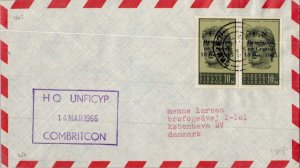 Cyprus 10m Head of Apollo Overprinted U.N. Resolution on Cyprus 18 Dec. 1965 ...