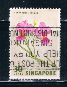 Singapore  65 Used Flowers (S0294)