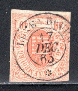 Luxembourg #12   Used   F/VF  CV $240.00   ...   3600012