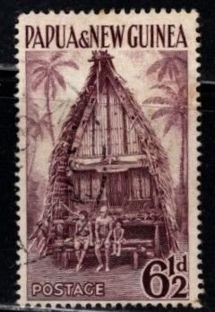 Papua New Guinea - #128 Kirwina Chiefs Hut - Used