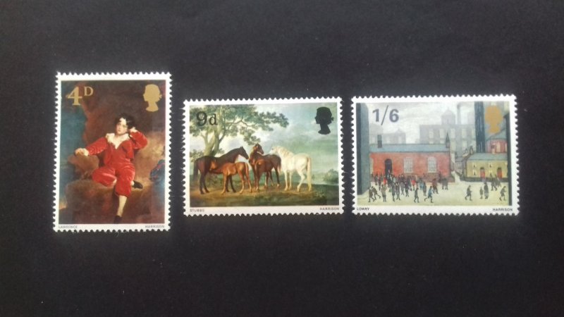 Great Britain 1967 Paintings Mint