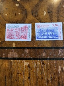 Stamps French Andorra Scott #391-2 nh