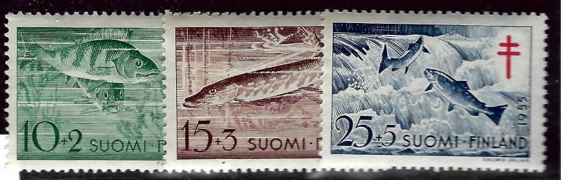 Finland B126-B128 MNH VF  SCV$6.00...Such a Deal!