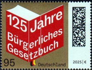 Germany / Duitsland - Postfris/MNH - 125 years Civil Code 2025