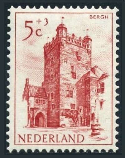 Netherlands B225,MNH.Michel 571. Castles 1951. Bergh.