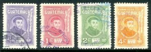 GUATEMALA 343-6 USED BIN $1.00